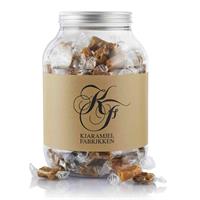 Karamel mix m/lakrids & havsalt fra Kjaramjel Fabjkken i bøtte m/låg 1,2 kg  